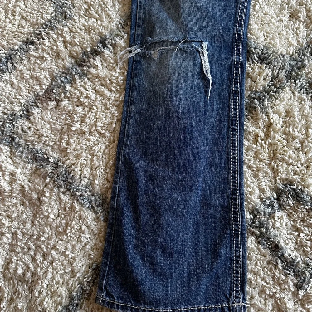 Rock & Roll Cowboy Jeans 36x36 Men Blue Denim bootleg